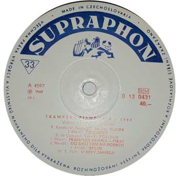 2LP Various: Trampské písně 1920 - 1960