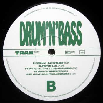 2LP Various: Trax Classics (Drum'N'Bass)
