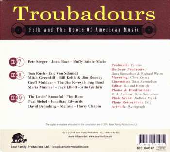 3CD Various: Troubadours (Folk And The Roots Of American Music Part 3)