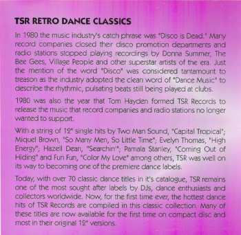 CD Various: TSR Retro Dance Classics