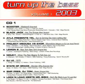 2CD Various: Turn Up The Bass 2003 Volume 1