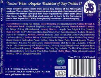 CD Various: Twice Were Angels (The Tradition Of Boy Trebles)