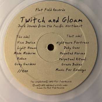 LP Various: Twitch & Gloam: Dark Sounds from the Pacific Northwest NUM