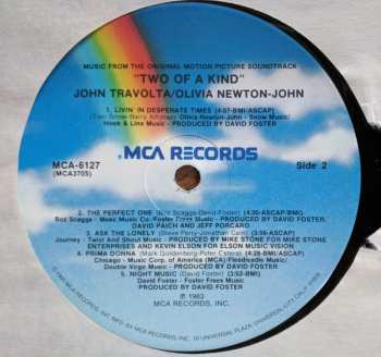 LP Various: Two Of A Kind - Music From The Original Motion Picture Soundtrack