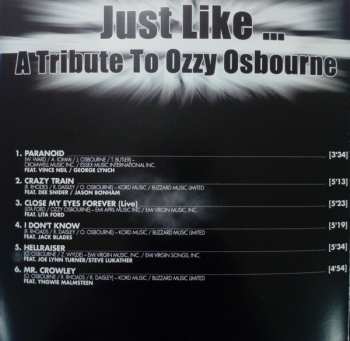 CD Various: Just Like ... A Tribute To Ozzy Osbourne