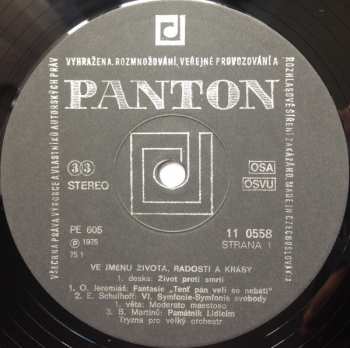 10LP/Box Set Various: Ve Jménu Života Radosti A Krásy (3xLP+BOX+BOOKLET)