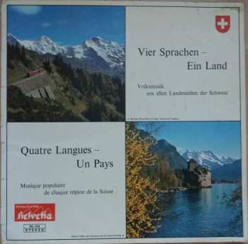 LP Various: Vier Sprachen - Ein Land = Quatre Langues - Un Pays = Quattro Lingue - Un Paese = Quatter Linguas - Ün Pajais