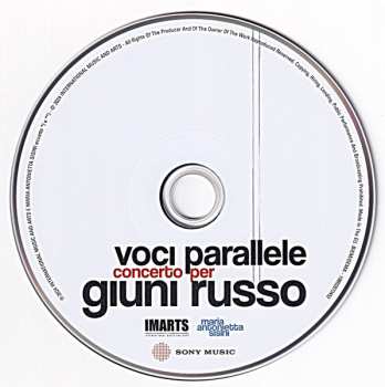 CD Various: Voci Parallele Concerto Per Giuni Russo