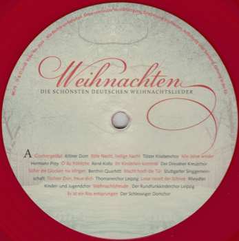 LP Various: Weihnachten Die Schönsten Deutschen Weihnachtslieder LTD