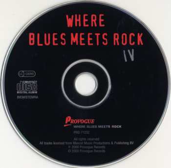 CD Various: Where Blues Meets Rock IV