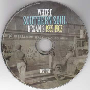 2CD Various: Where Southern Soul Began: 2 1955-1962