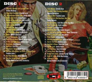 2CD Various: Whiskey Women & Loaded Dice (40 Tales of Gambling, Money & Hard Liquor)