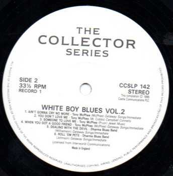 2LP Various: White Boy Blues, Volume 2