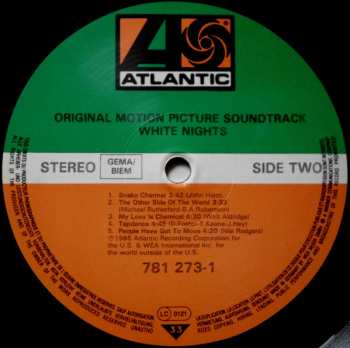 LP Various: White Nights: Original Motion Picture Soundtrack