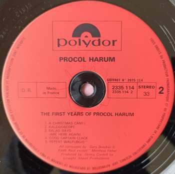 4LP/Box Set Various: First Years Of Who, Cream, Procol Harum, Beatles