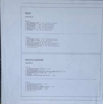 4LP/Box Set Various: First Years Of Who, Cream, Procol Harum, Beatles