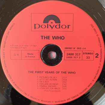 4LP/Box Set Various: First Years Of Who, Cream, Procol Harum, Beatles