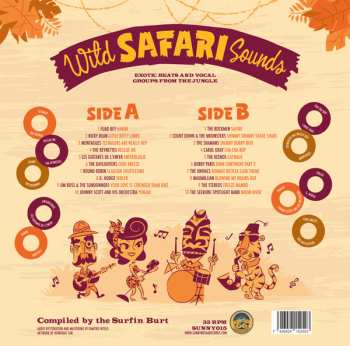 LP Various: Wild Safari Sounds (Exotic Beats And Vocal Groups From The Jungle) CLR | LTD