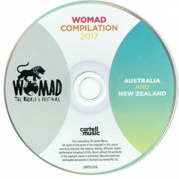 CD Various: Womad The World's Festival (Australia & New Zealand 2017 Compilation)