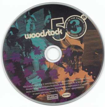 3CD Various: Woodstock (Back To The Garden)  DIGI