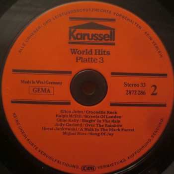 3LP/Box Set Various: World-Hits