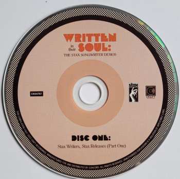 7CD/Box Set Various: Written In Their Soul: The Stax Songwriter Demos