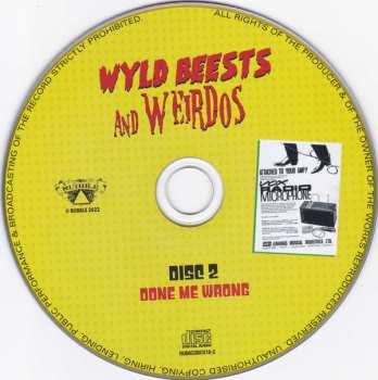 6CD/Box Set Various: Wyld Beests And Weirdos (Gods Of British 60's R&B Beat Punk)