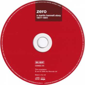 CD Various: Zero (A Martin Hannett Story 1977-1991)