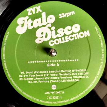 3LP Various: ZYX Italo Disco Collection