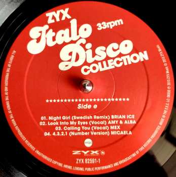 3LP Various: ZYX Italo Disco Collection