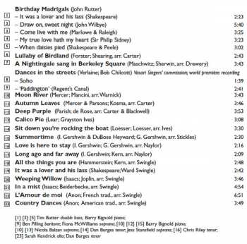 CD Vasari Singers: Deep Purple (Close Harmony Arrangements)