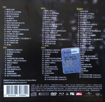 2CD/2DVD/Box Set/Blu-ray Vasco Rossi: Nonstop Live LTD