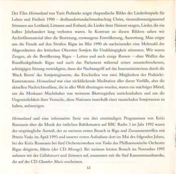 CD Pēteris Vasks: Cello Concerto