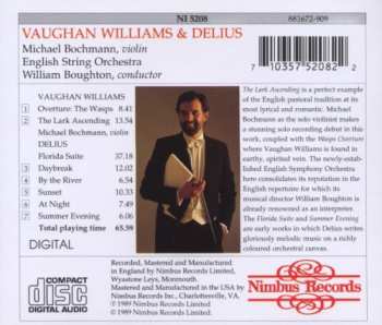 CD Ralph Vaughan Williams: Vaughan Williams: Overture: The Wasps, The Lark Ascening - Delius: Florida Suite, Summer Evening