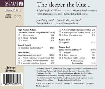 CD Maurice Ravel: The Deeper The Blue...