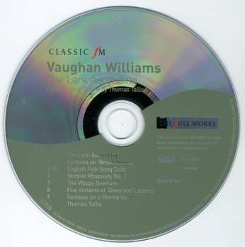 CD Ralph Vaughan Williams: The Lark Ascending / Fantasia On A Theme By Thomas Tallis