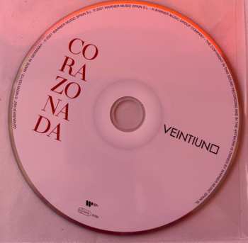 LP/CD Veintiuno: Corazonada