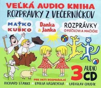 3CD Ladislav Chudík: Veľká audio kniha - Rozprávky z večer