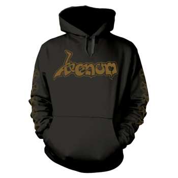 Merch Venom: Mikina S Kapucňou Logo Venom (gold)