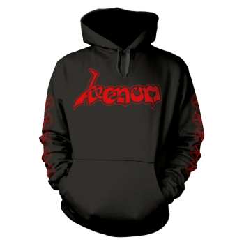 Merch Venom: Mikina S Kapucňou Logo Venom (red)