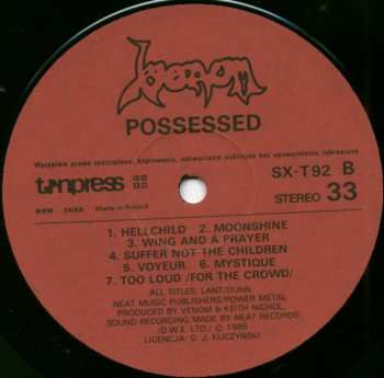 LP Venom: Possessed