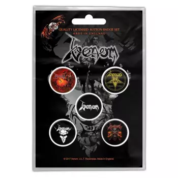 Súprava Odznakov Black Metal 