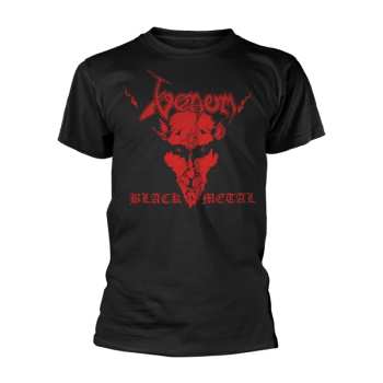 Merch Venom: Tričko Black Metal (red)