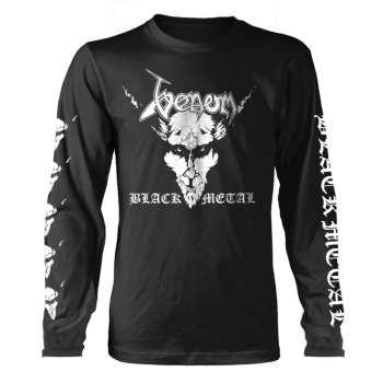 Merch Venom: Tričko s dlhým rukávom Black Metal (white)