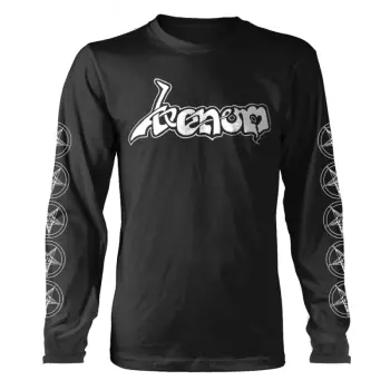 Venom: Tričko S Dlouhým Rukávem Logo Venom (white)
