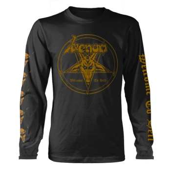 Merch Venom: Tričko s dlhým rukávom Welcome To Hell (gold)