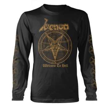Merch Venom: Tričko s dlhým rukávom Welcome To Hell (gold)