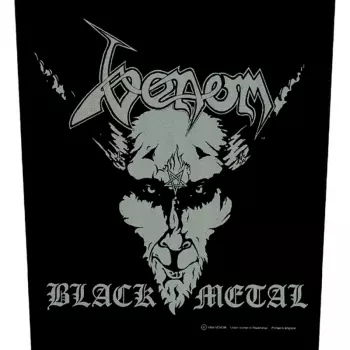 Nášivka na chrbát Black Metal