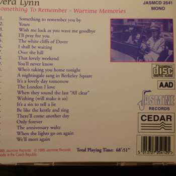 CD Vera Lynn: Something To Remember - Wartime Memories