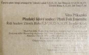 LP Věra Příkazská: Zpívá České Milostné Písně